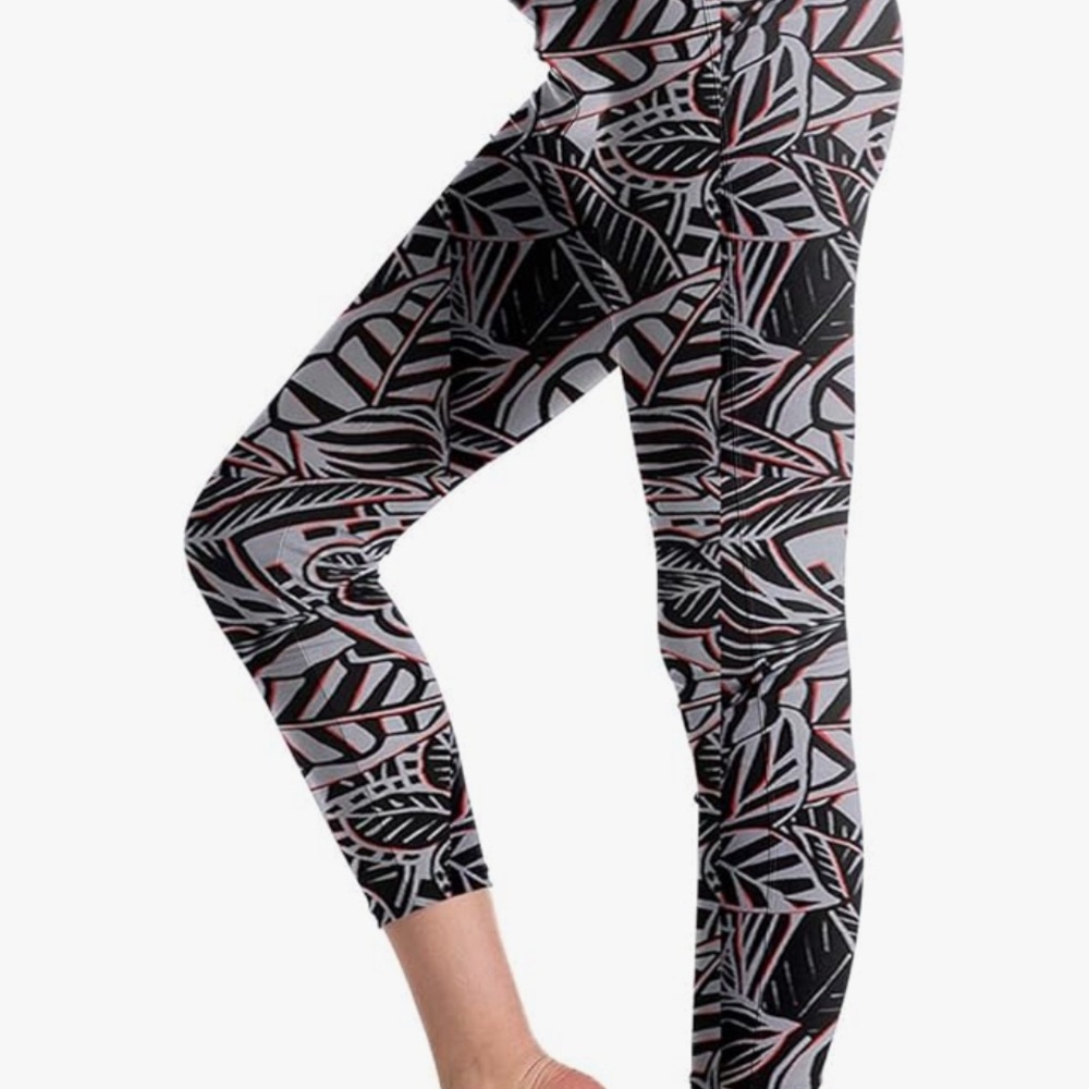 Patterned swim pants- capri length